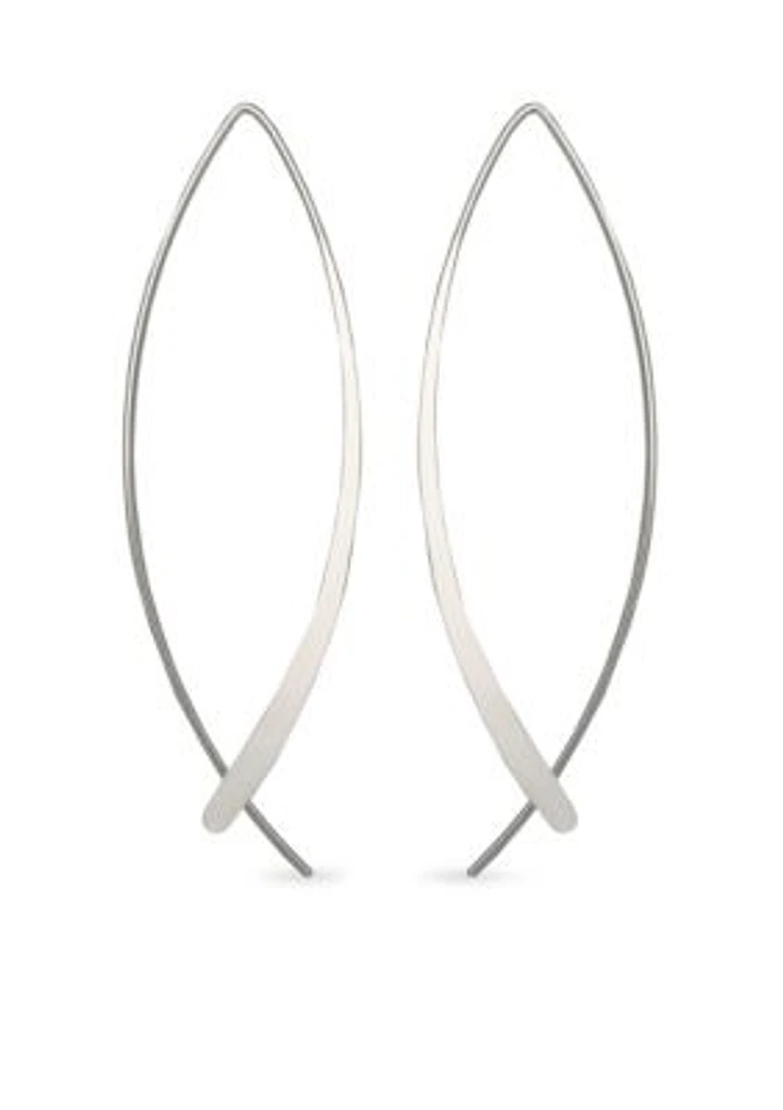Sterling Silver Endless Drop Earrings