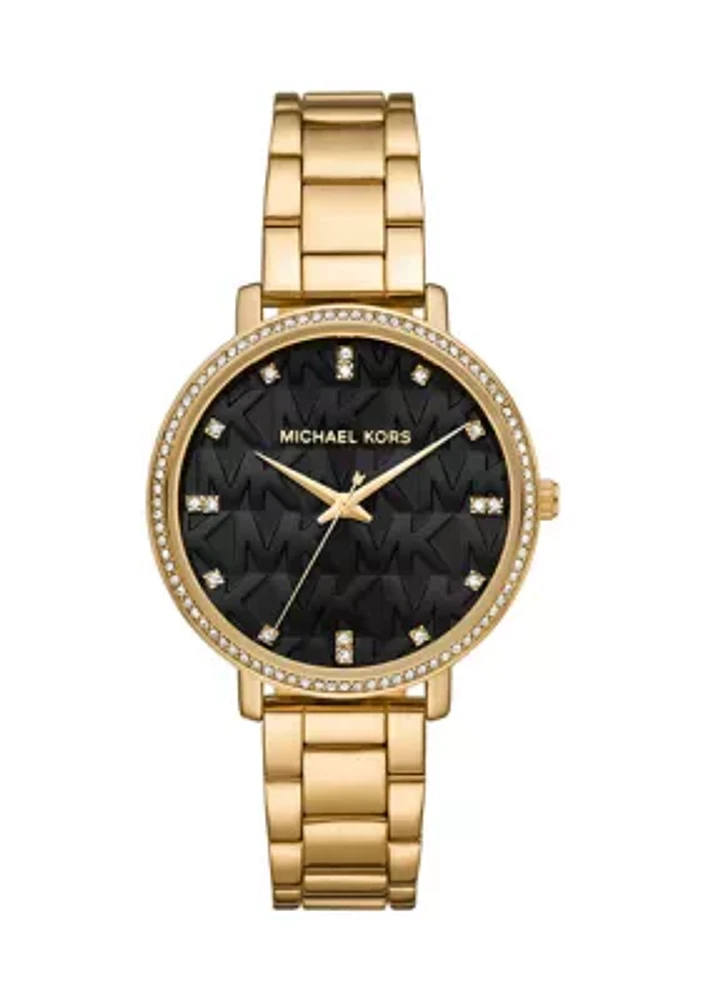 Gold Tone Watch