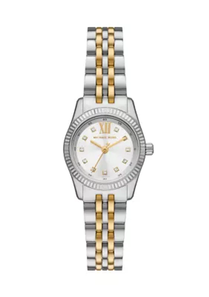 Two Tone Petite Lexington Bracelet Watch