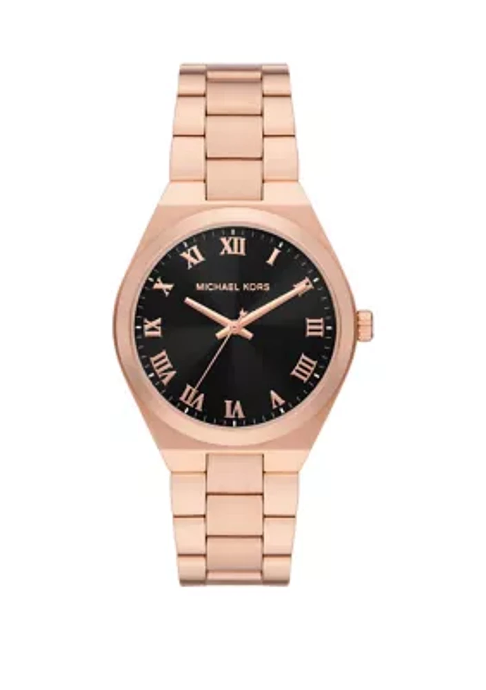 Rose Gold-Tone Lennox Bracelet Watch