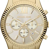 Men's Gold-Tone Stainless Steel Lexington Chronograph Watch