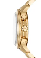 Runway Chronograph Gold Tone Stainless Steel Watch