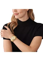 Runway Chronograph Gold Tone Stainless Steel Watch