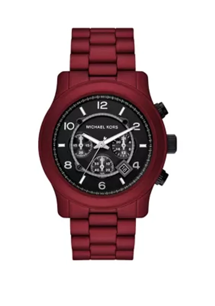 Men's Red Runway Bracelet Watch
