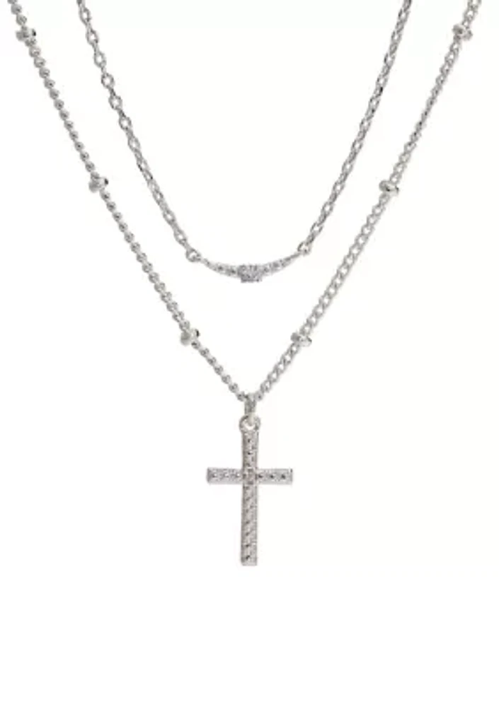 Faith Due Pendant Necklace Set