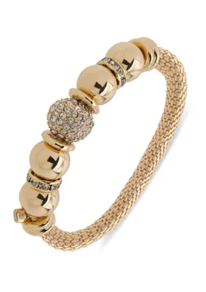 Crystal Fireball Stretch Bracelet