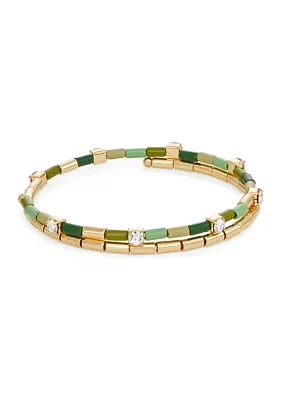 Coil Bead Bracelet