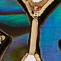 Butterfly Stone Drop Earrings