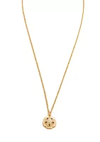 Treasured Sand Dollar Pendant Necklace