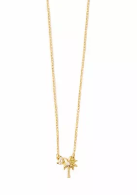 Say Y'all Gold Tone Necklace