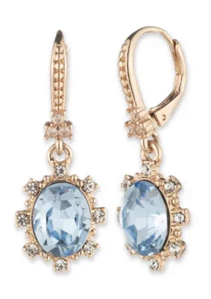 Gold Tone Drop Earrings