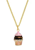 Bejeweled BERRIES 'N CRÈME Chocolate Cupcake Trinket Box