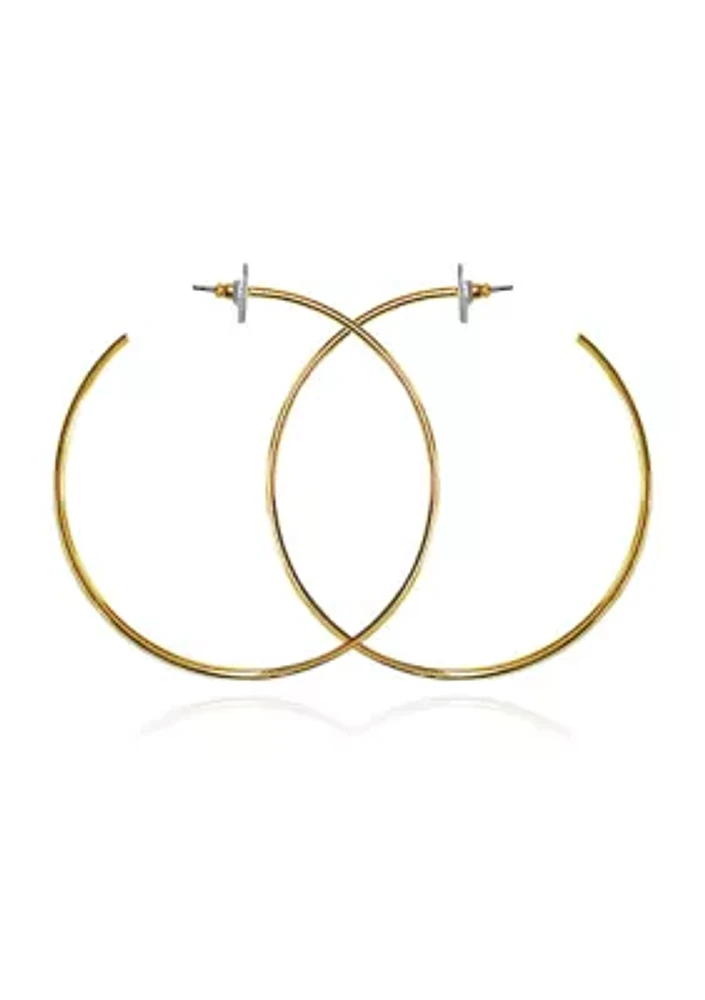 Gold Hoop Earrings