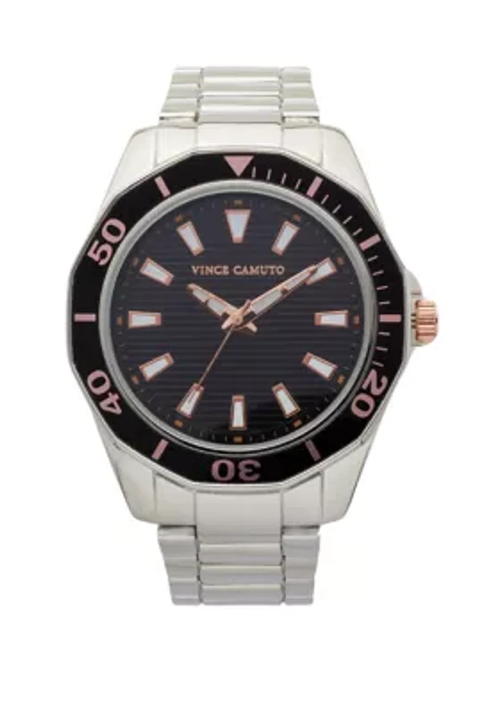Gents Silver Mesh Watch