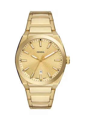 Gold Tone Watch