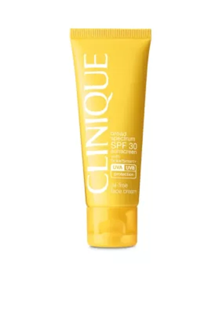 Broad Spectrum SPF 30 Oil-Free Face Cream Sunscreen