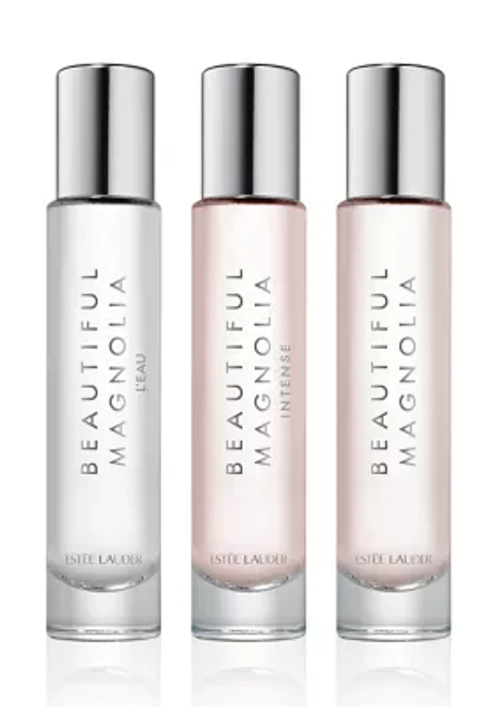 Beautiful Magnolia Travel Spray Set