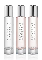 Beautiful Magnolia Travel Spray Set