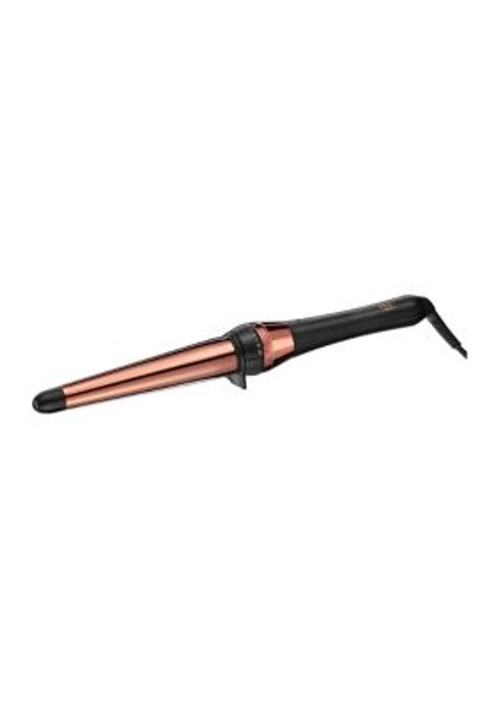 InfinitiPRO by Conair 1 1/4- 3/4 Inch Rose Gold Curling Wand