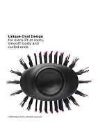 One-Step Hair Dryer & Volumizer Hot Air Brush, Black/Pink