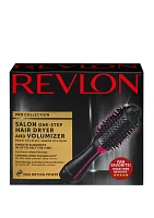 One-Step Hair Dryer & Volumizer Hot Air Brush, Black/Pink