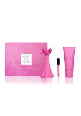 3-Piece Ooh La Rose Body Lotion Gift Set - $145 Value!