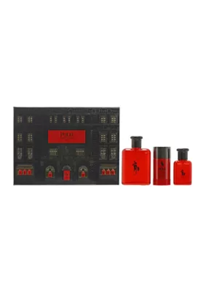 Red Eau de Toilette 3-Piece Set