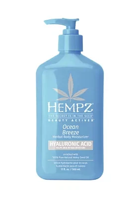 Beauty Actives Ocean Breeze Herbal Body Moisturizer with Hyaluronic Acid