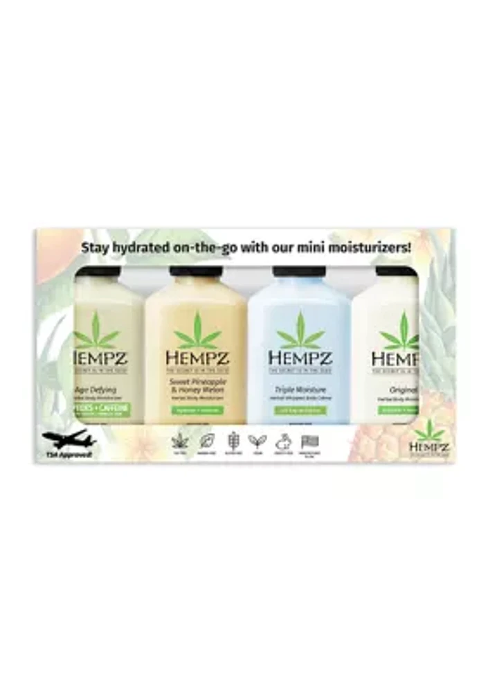 Everyday Minis Four-Pack Moisturizing Lotion Set - $30 Value!