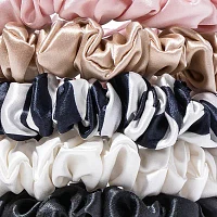 Pure Silk Midi Scrunchies - Multi
