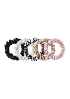 Pure Silk Midi Scrunchies - Multi