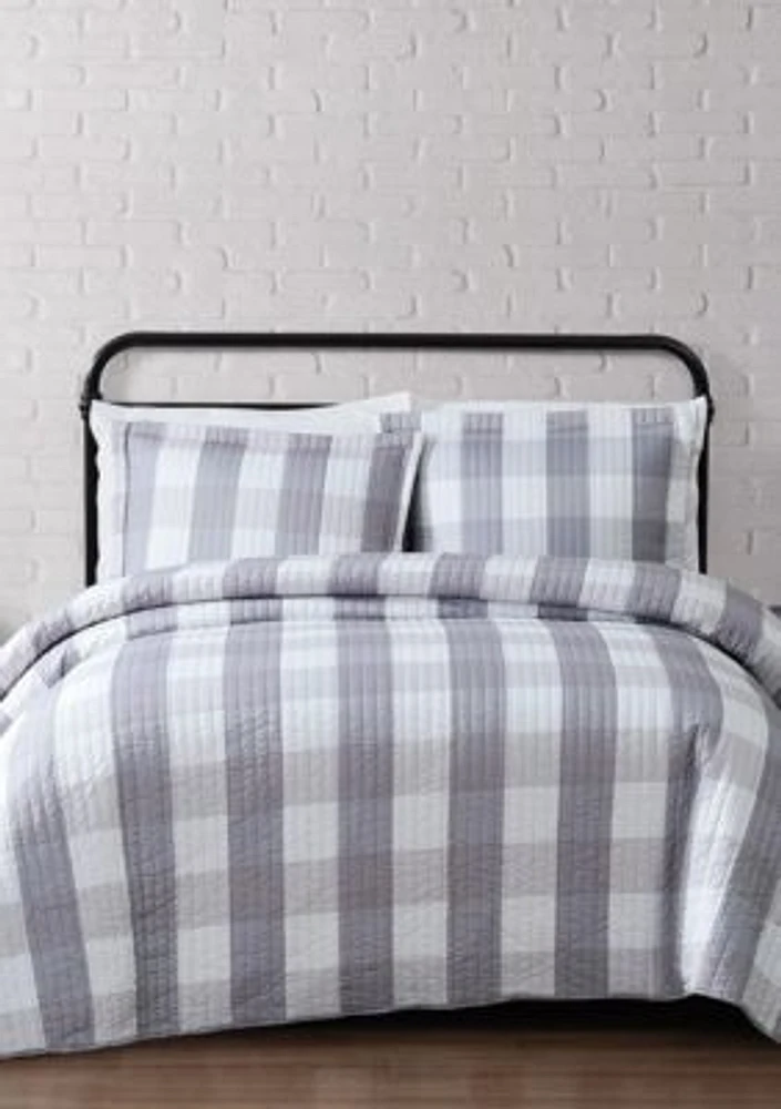 Buffalo Check Quilt Set