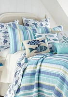 Laida Beach Full/Queen Quilt Set