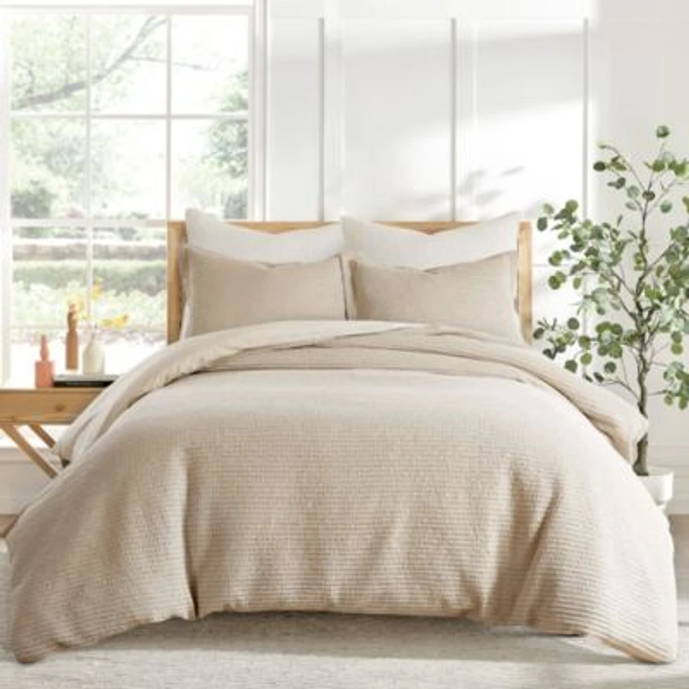Cloud Waffle Duvet Set