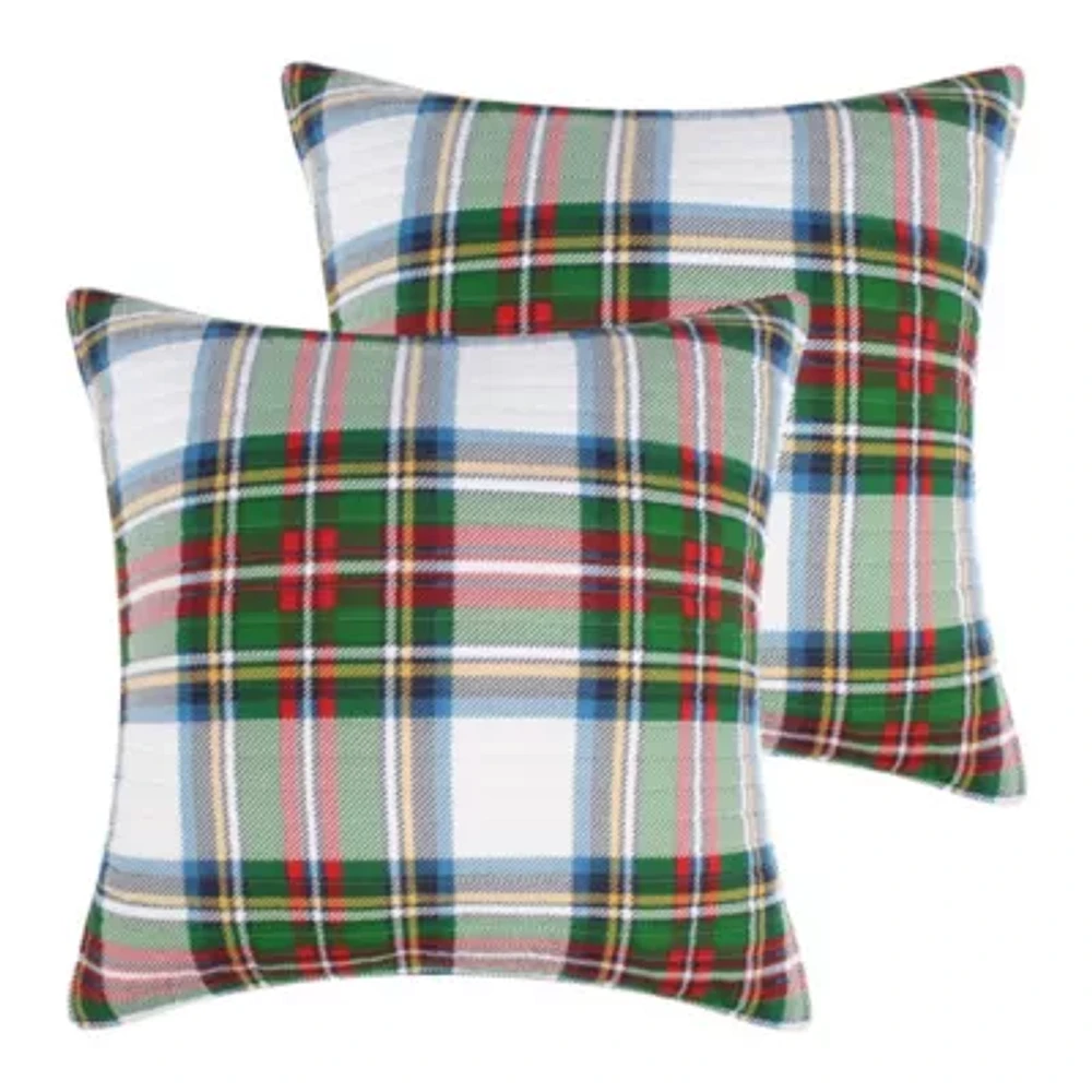 Festive Baubles Euro Sham Set of 2