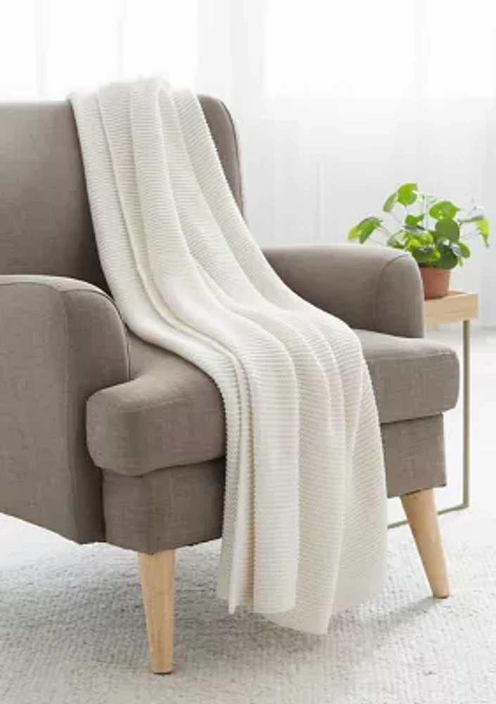 Melrose Solid Throw