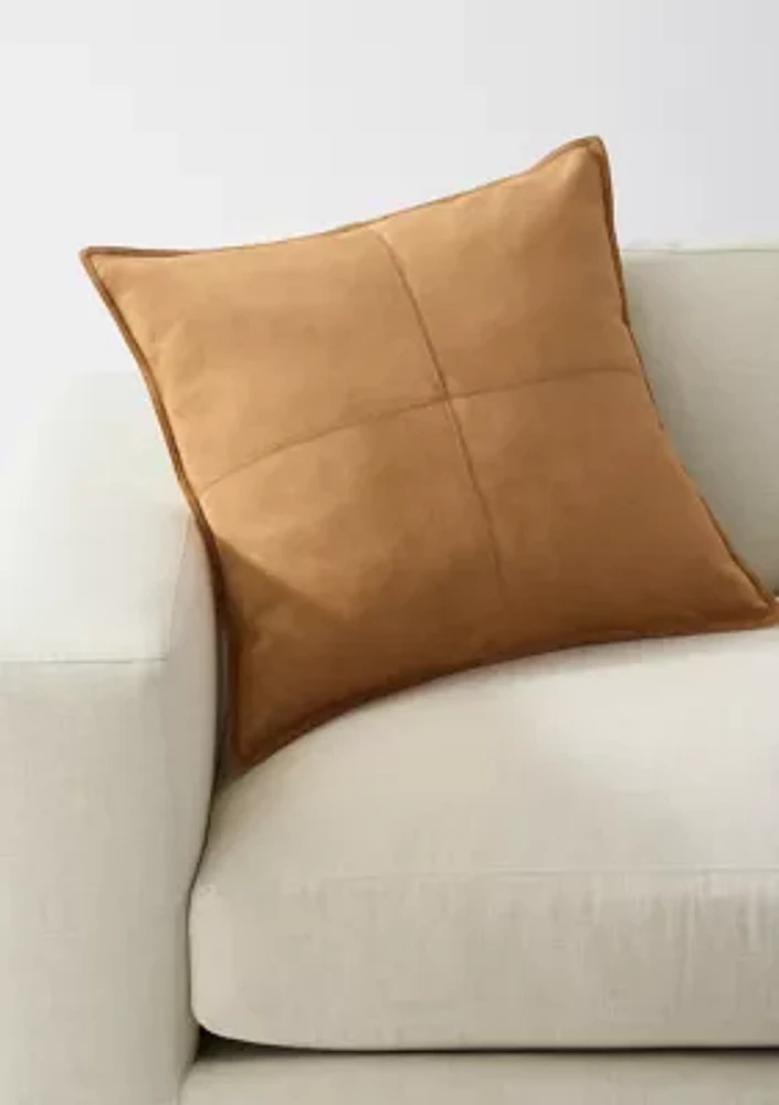 Faux Suede Pillow