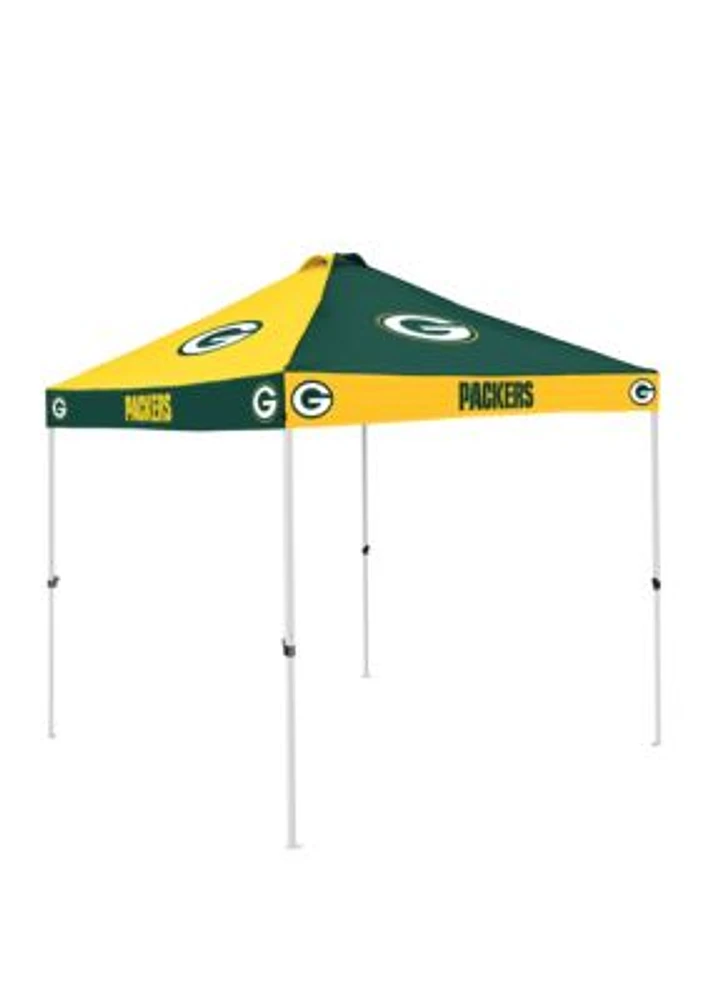 NFL Green Bay Packers 108 in x 108 in x 108 in Checkerboard Tent