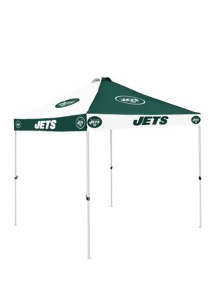 NFL New York Jets 108 in x 108 in x 108 in Checkerboard Tent