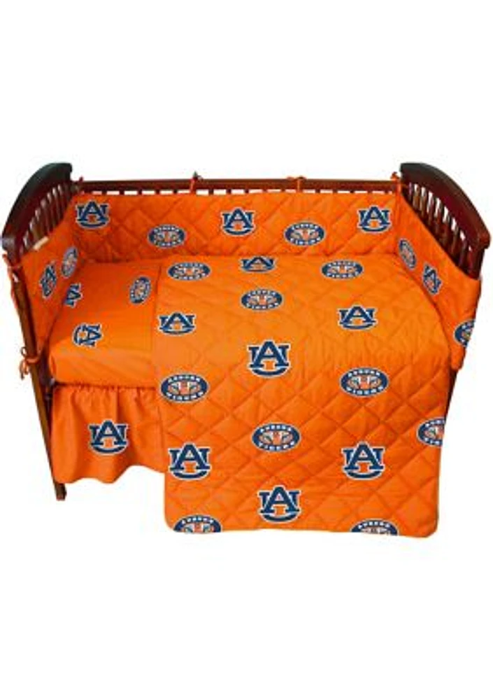 NCAA Auburn Tigers 5 Piece Baby Crib Set