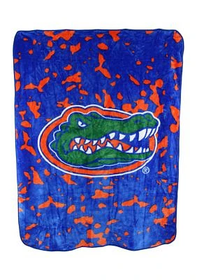 NCAA Florida Gators Huge Raschel Throw Blanket