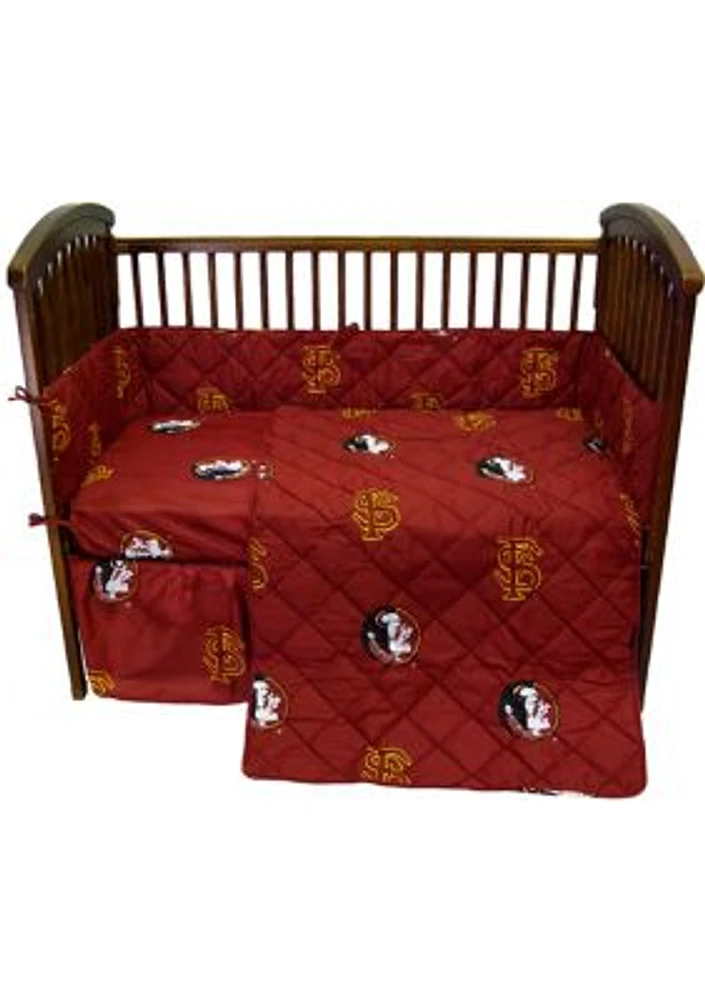 NCAA Florida State Seminoles 5 Piece Baby Crib Set