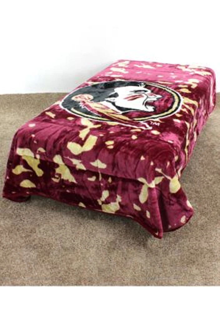 NCAA Florida State Seminoles Huge Raschel Throw Blanket