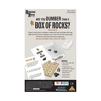 Are You Dumber than a Box of Rocks?