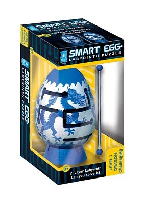 Smart Egg 2 Layer Labyrinth Puzzle - Blue Dragon: Challenging