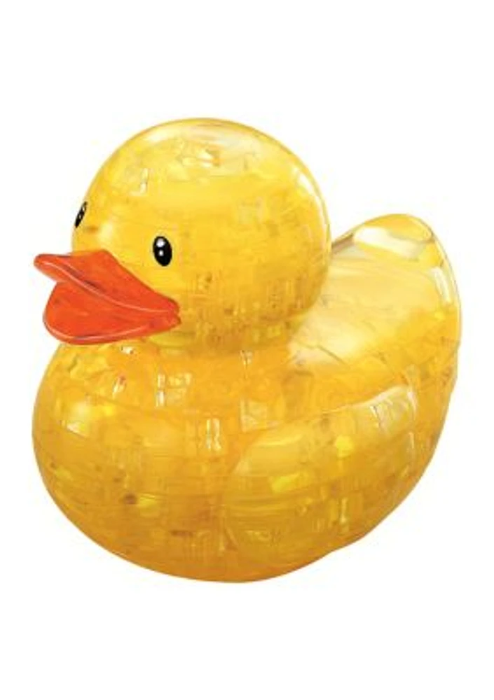 3D Crystal Puzzle - Rubber Duck: 43 Pcs