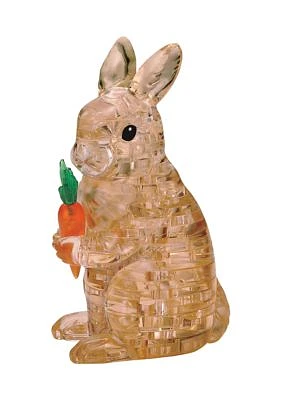 3D Crystal Puzzle - Rabbit: 43 Pcs
