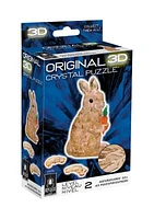 3D Crystal Puzzle - Rabbit: 43 Pcs