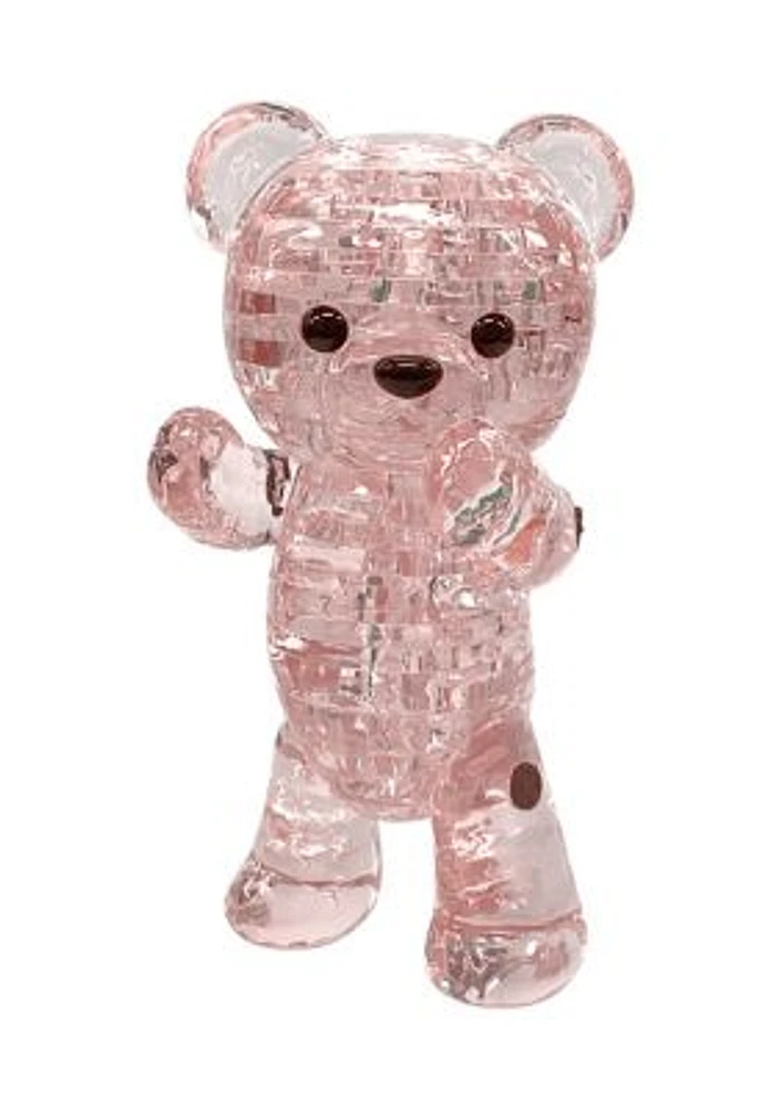 3D Crystal Puzzle - Moving Teddy Bear: 48 Pcs