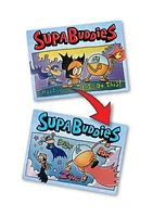 Dog Man Supa Buddies Lenticular Jigsaw Puzzle: 100 Pcs